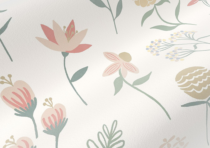 Floral Whimsy, Springtime - Made to Measure Curtains - Image 4